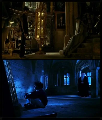 Dumbledore e Harry