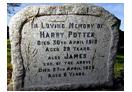 Túmulo de Harry Potter vira ponto turístico